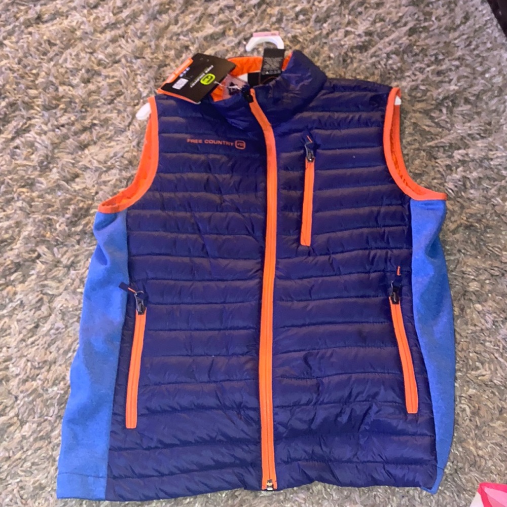 Free country power down vest size L 14/16 nwt